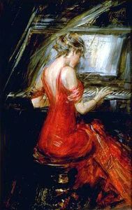 giovanni boldini_the woman in red