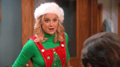 parks and rec christmas.gif