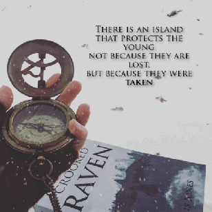 crooked raven_compass_quote